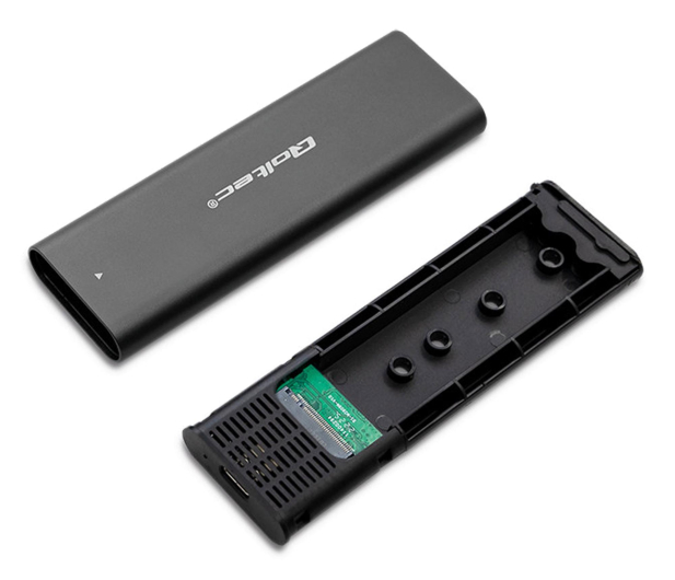 Qoltec Obudowa do dysków M.2 SSD NVME PCI-E USB typ C - 1324567 - zdjęcie 3